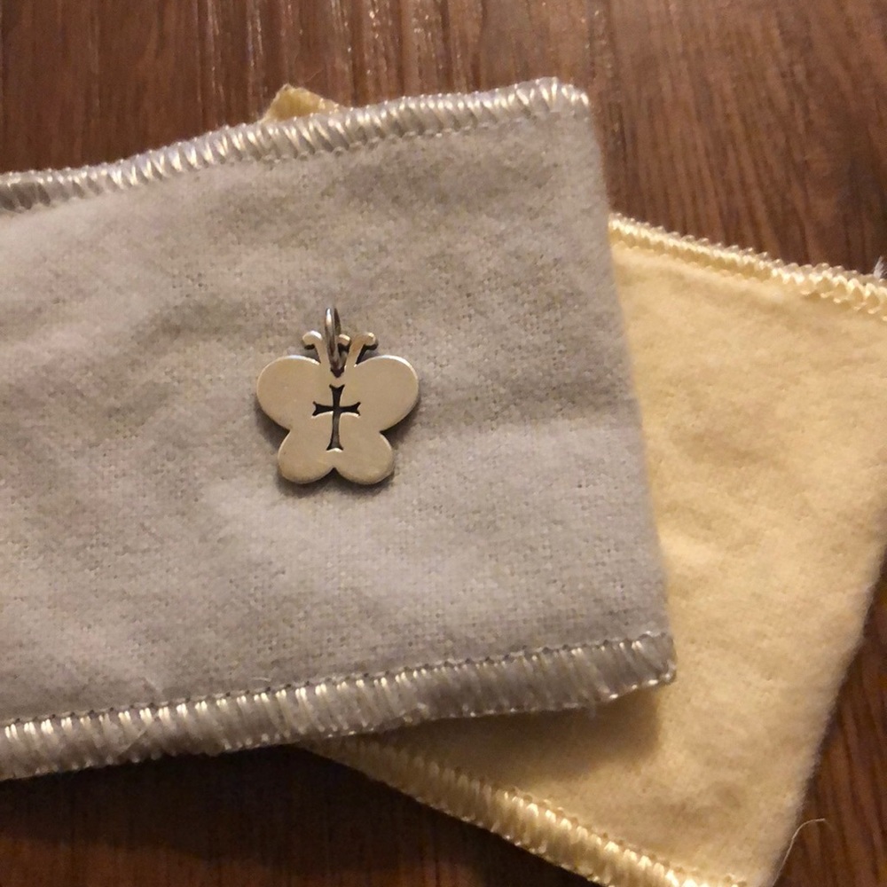 James Avery Crosslet Butterfly charm